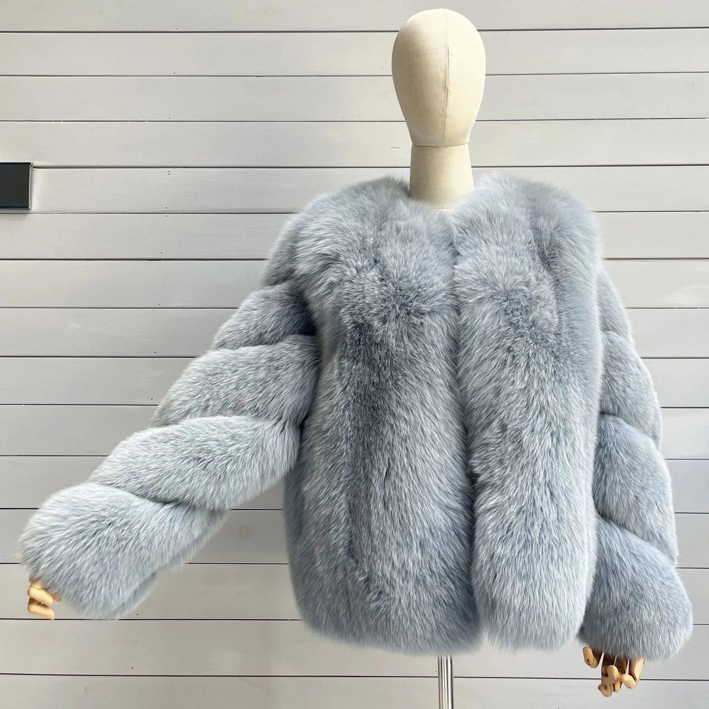 Fox Fur Sky Blue